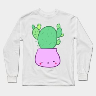 Cute plant cartoon Long Sleeve T-Shirt